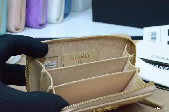 Firstbag Ru COIN PURSE CHANEL ZIPPED 19 0629